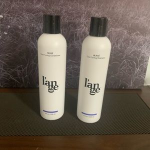 Lange  8 oz glacé cool toning shampoo / conditioner